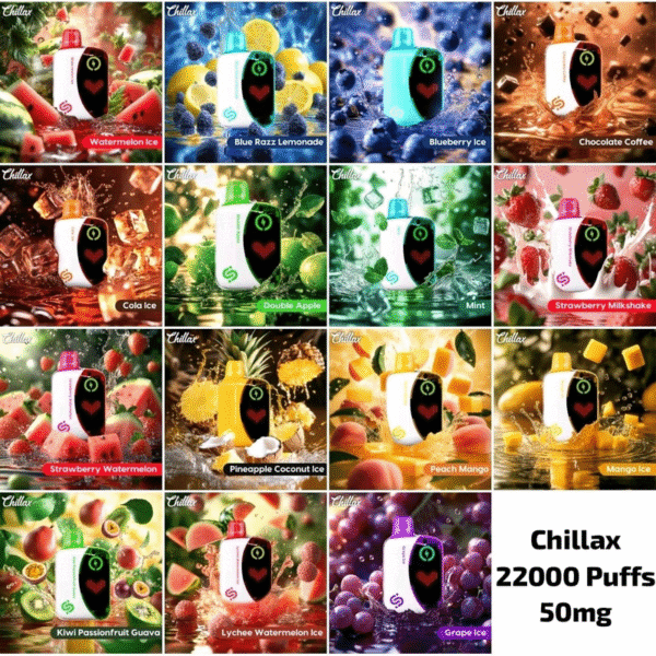Chillax Shake 22000 Puffs disposable vape near me