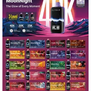 Elfbar Moonlight 40000 Puffs Disposable Vape - Available at Vape Dragon Mart Dubai