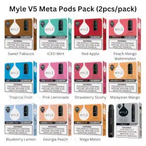 Myle V5 Pods pack โ premium vape pods with rich flavor