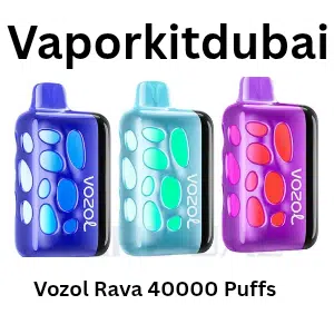 Vozol Rava 40000 puff disposable vape in UAE