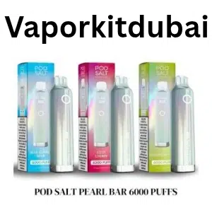 Podsalt Pearl Bar 6000 Puffs Disposable Vape - Dragon Mart Dubai