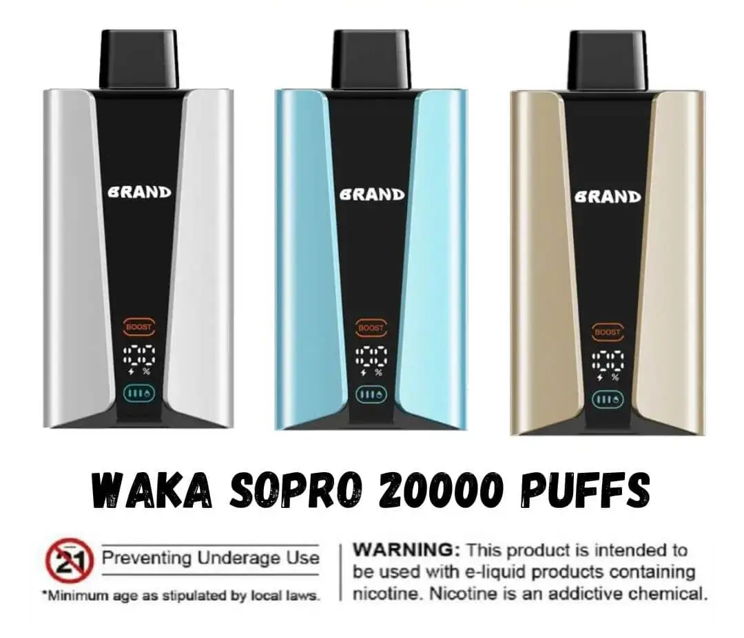 Waka SoPro 20000 Puffs Disposable Vape – Long-lasting vape in Dubai UAE