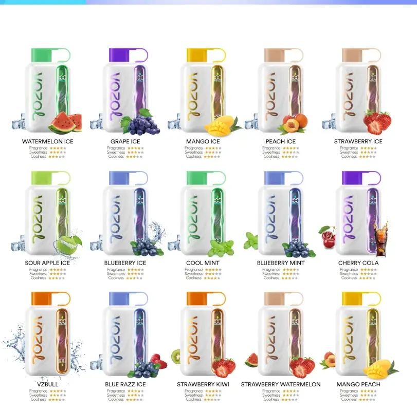 Vozol Star 40000 Puffs Disposable Vape – Long-lasting vape in Dubai