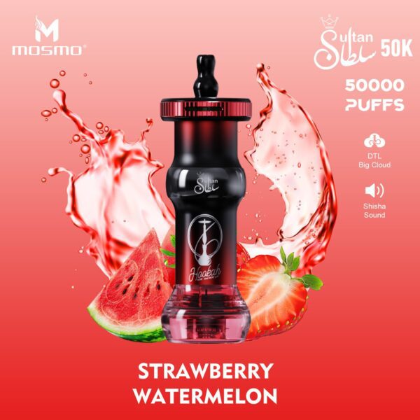 MOSMO Sultan 50,000 Puffs Disposable Vape 3mg Hookah in Dubai